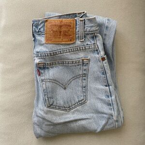 Straight leg light wash Vintage Levi's Jeans
